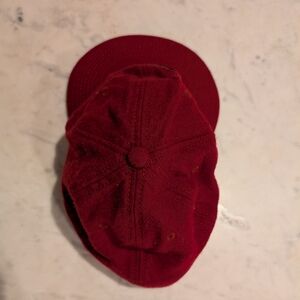 Saturdays Surf Nyc Red Men's Rich Sz L/XL Fitted Hat OG price $85